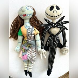 Nightmare Before Christmas, Jack & Sally
bean Bag Plush Set, 20”